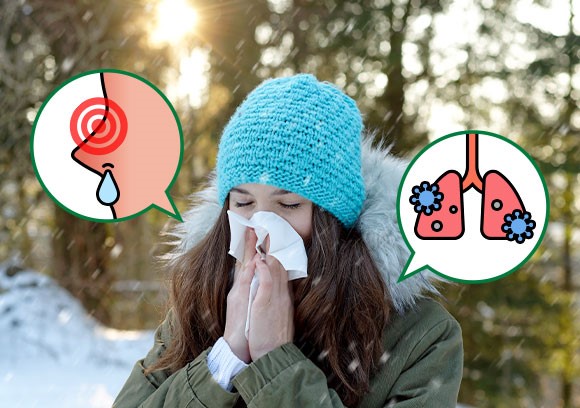 감기 VS 폐렴, 구분 방법은?